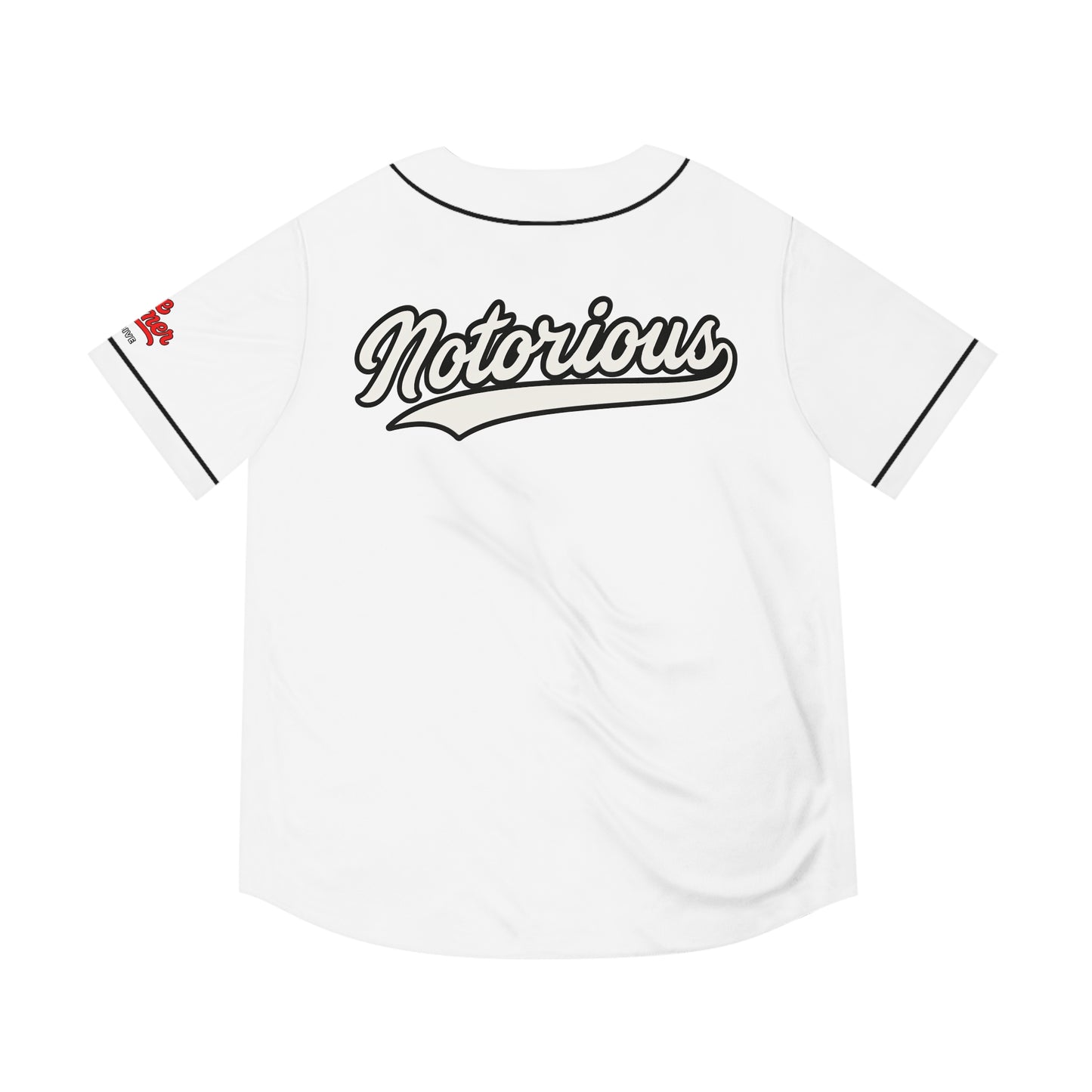 'Notorious' - Unisex White Jersey