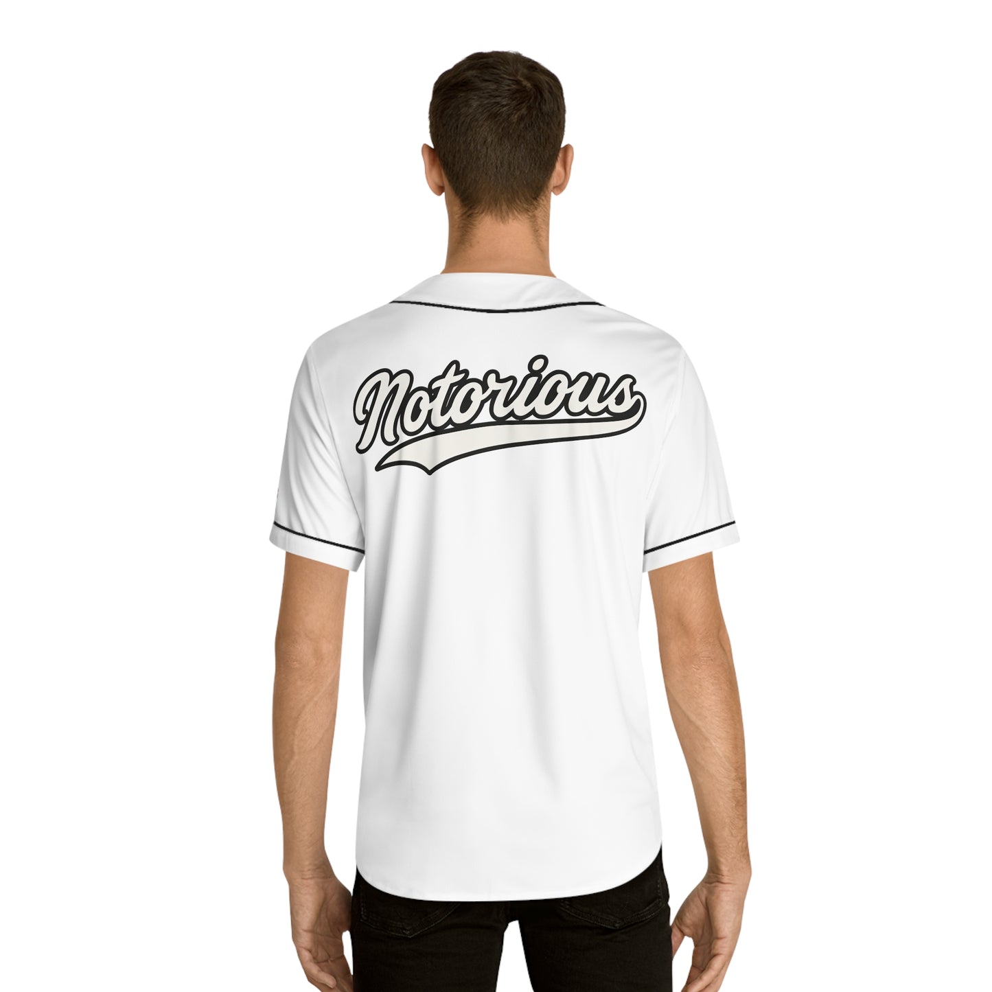 'Notorious' - Unisex White Jersey