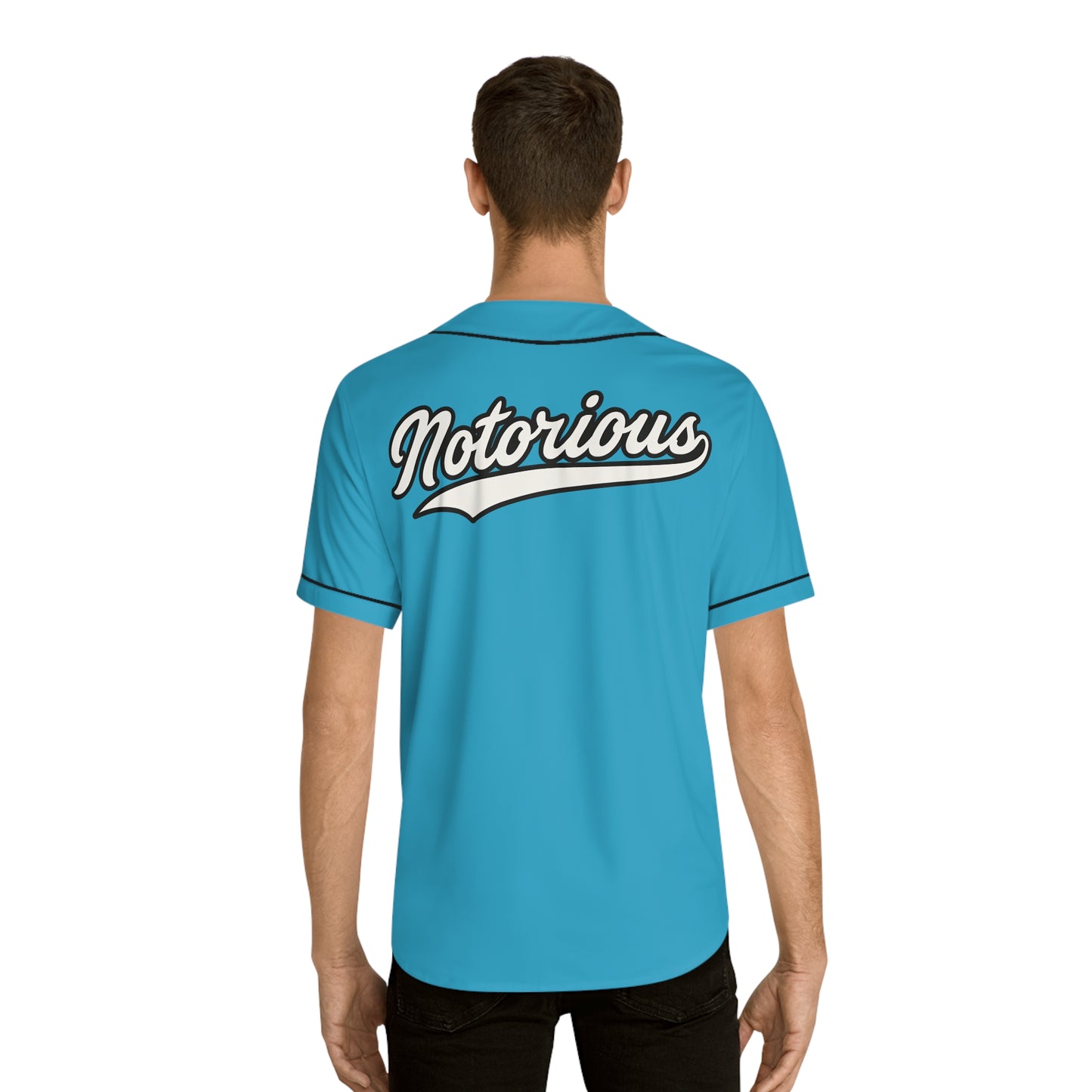 'Notorious' - Unisex Turquoise Jersey