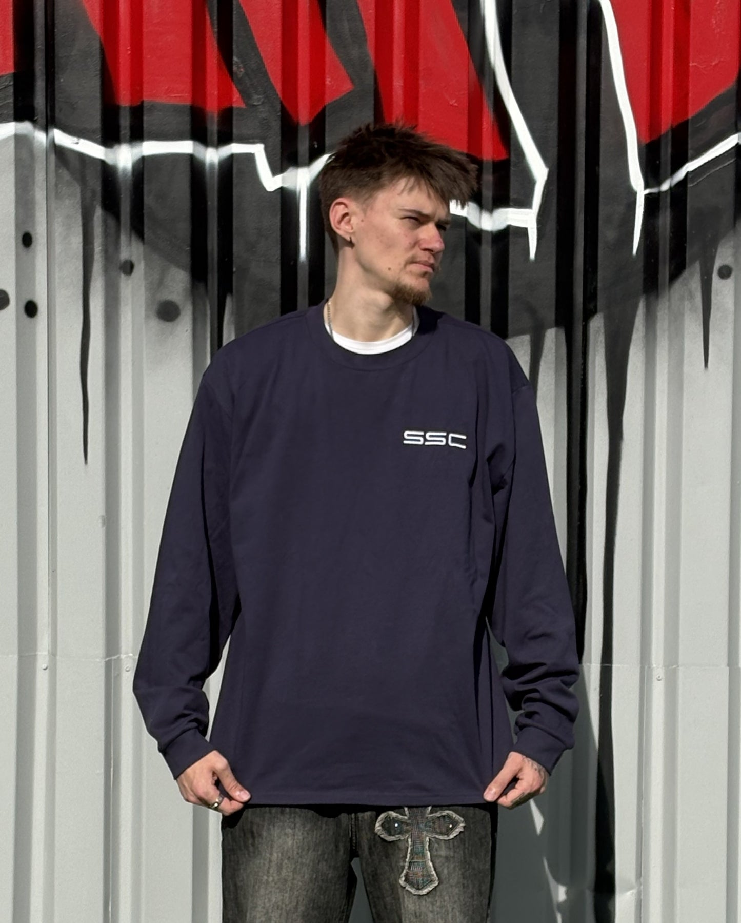 Be The Blueprint - Heavyweight Long Sleeve Tee