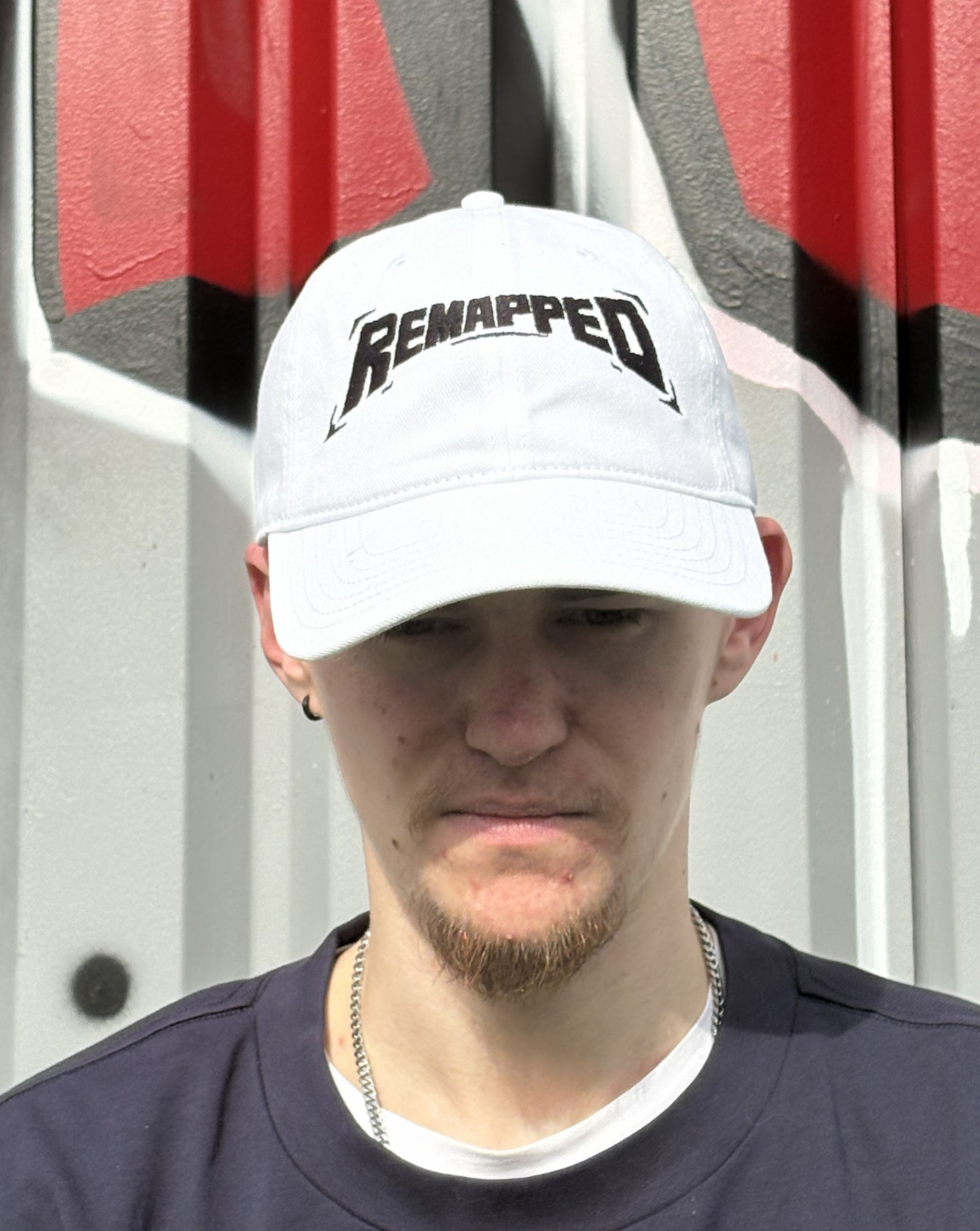 REMAPPED - Embroidered Cap (White)