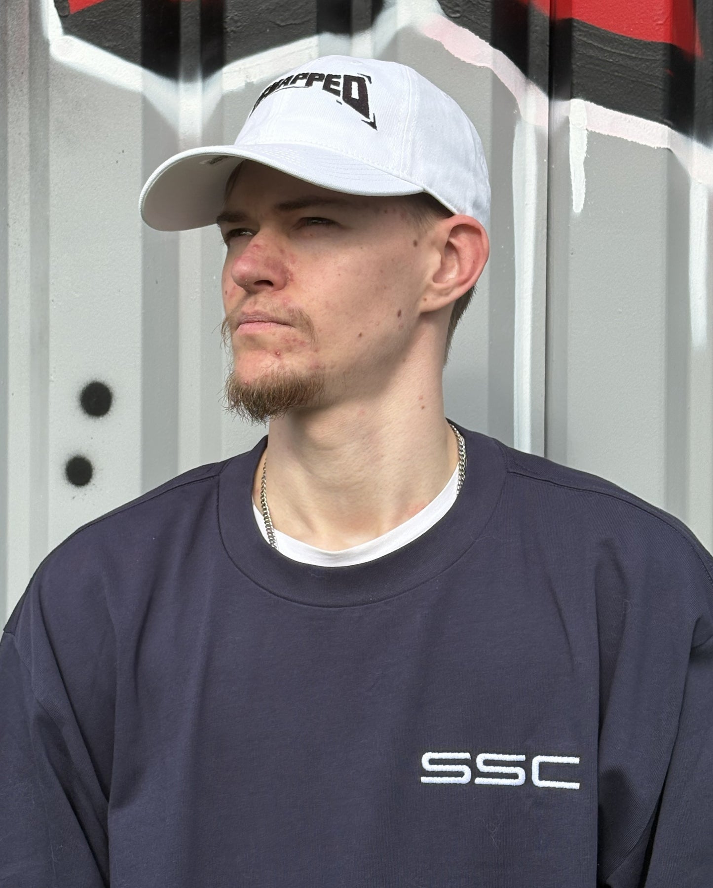 REMAPPED - Embroidered Cap (White)