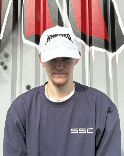 REMAPPED - Embroidered Cap (White)