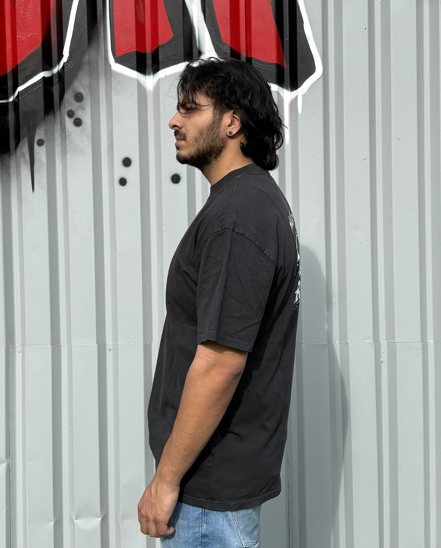 Natural Born Rule Breaker - Oversized Faded Tee