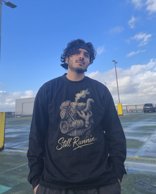 Still Runnin’ – Heavyweight Long Sleeve Shirt
