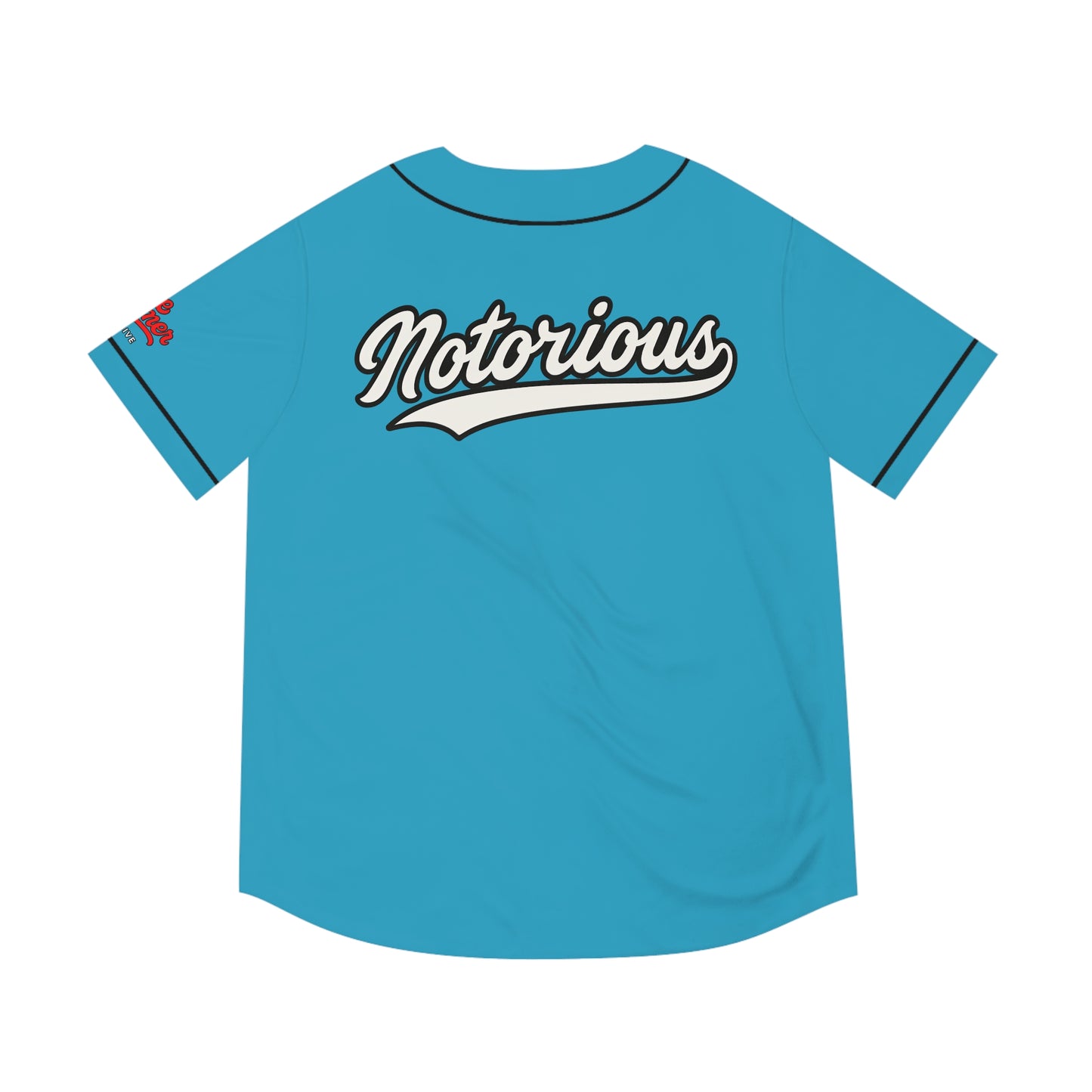 'Notorious' - Unisex Turquoise Jersey